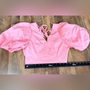 Endless Rose Pink Puff Sleeve Top